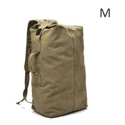 canvas travel backpack, view 7 - MRSLM