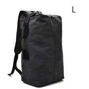 canvas travel backpack, view 8 - MRSLM