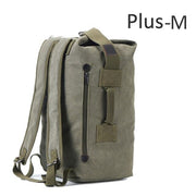 canvas travel backpack, view 10 - MRSLM