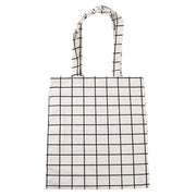 Plaid shopping bag, view 4 - MRSLM
