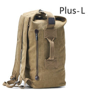 canvas travel backpack, view 17 - MRSLM