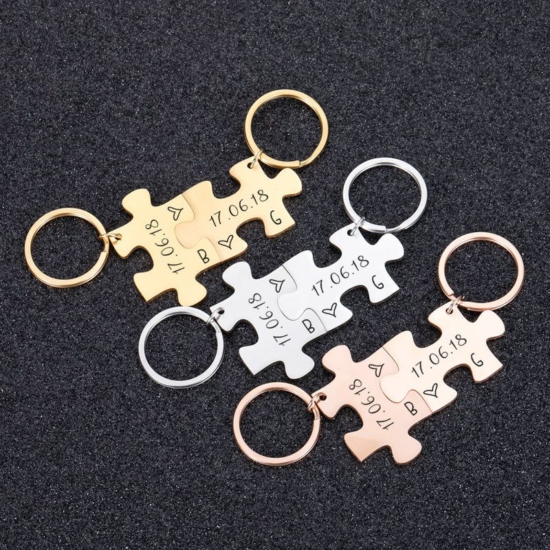 Couples keychain gift set - MRSLM