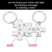 Couples keychain gift set, view 8 - MRSLM