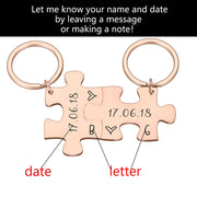 Couples keychain gift set, view 9 - MRSLM