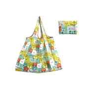 large folding patterned shopping bag, view 15 - MRSLM