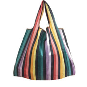 large folding patterned shopping bag, view 6 - MRSLM