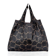 large folding patterned shopping bag, view 7 - MRSLM