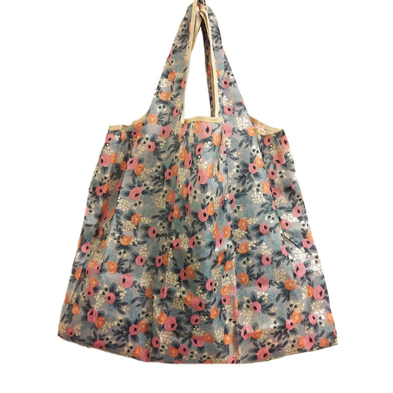 large folding patterned shopping bag, view 11 - MRSLM