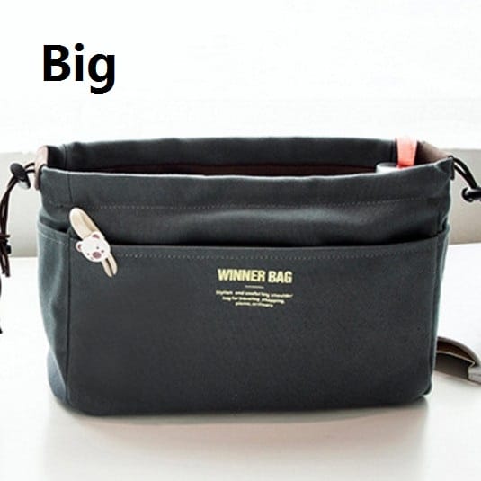 canvas travel cosmetic organizer, view 6 - MRSLM
