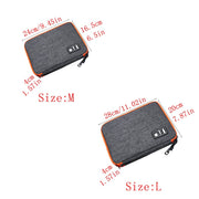 nylon travel gadget bag, view 7 - MRSLM