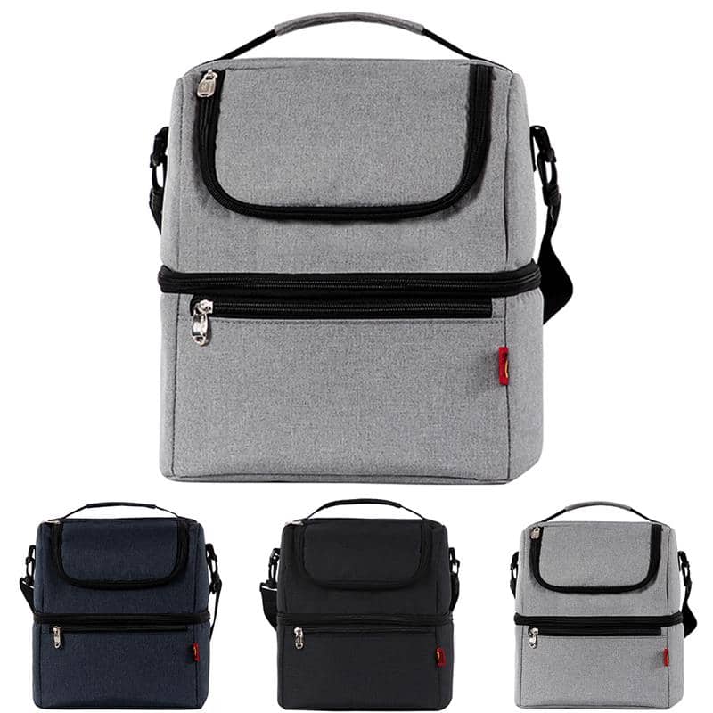 insulated shoulder lunch bag - MRSLM