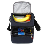 insulated shoulder lunch bag, view 8 - MRSLM