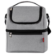 insulated shoulder lunch bag, view 6 - MRSLM