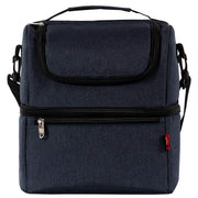 insulated shoulder lunch bag, view 7 - MRSLM