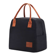 simple black cooler lunch bag, view 7 - MRSLM