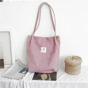 women's minimalist canvas shopper bag, view 6 - MRSLM