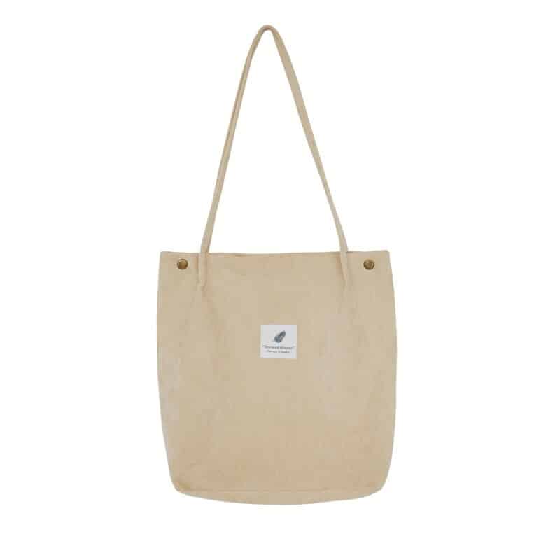 women's minimalist canvas shopper bag, view 9 - MRSLM