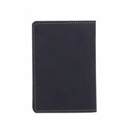 genuine leather travel passport cover, view 4 - MRSLM