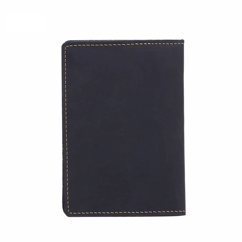 genuine leather travel passport cover, view 4 - MRSLM