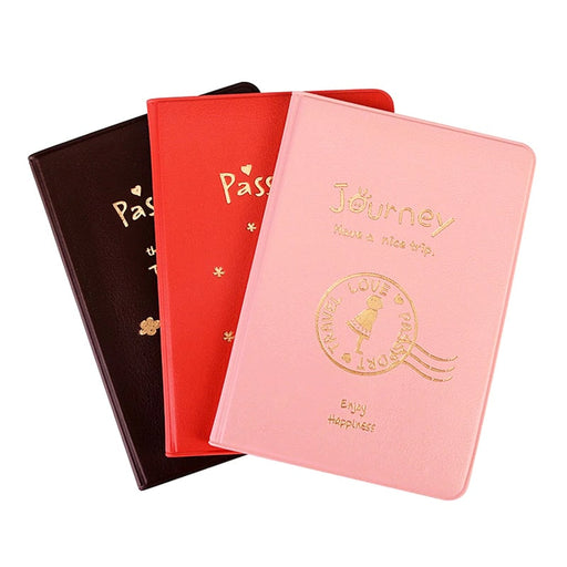 colorful faux leather passport cover - MRSLM