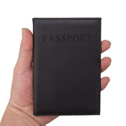 women's faux leather passport cover, view 16 - MRSLM