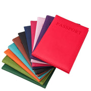 women's faux leather passport cover, view 13 - MRSLM