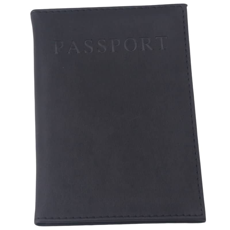 women's pu leather passport holder, view 7 - MRSLM