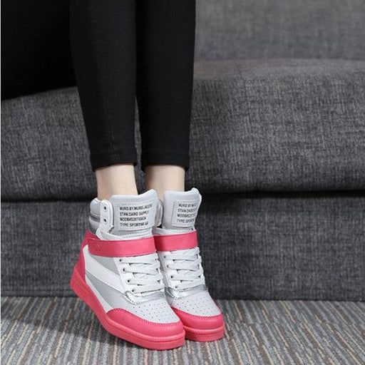 Inner increase high-top sneakers, view 3 - MRSLM
