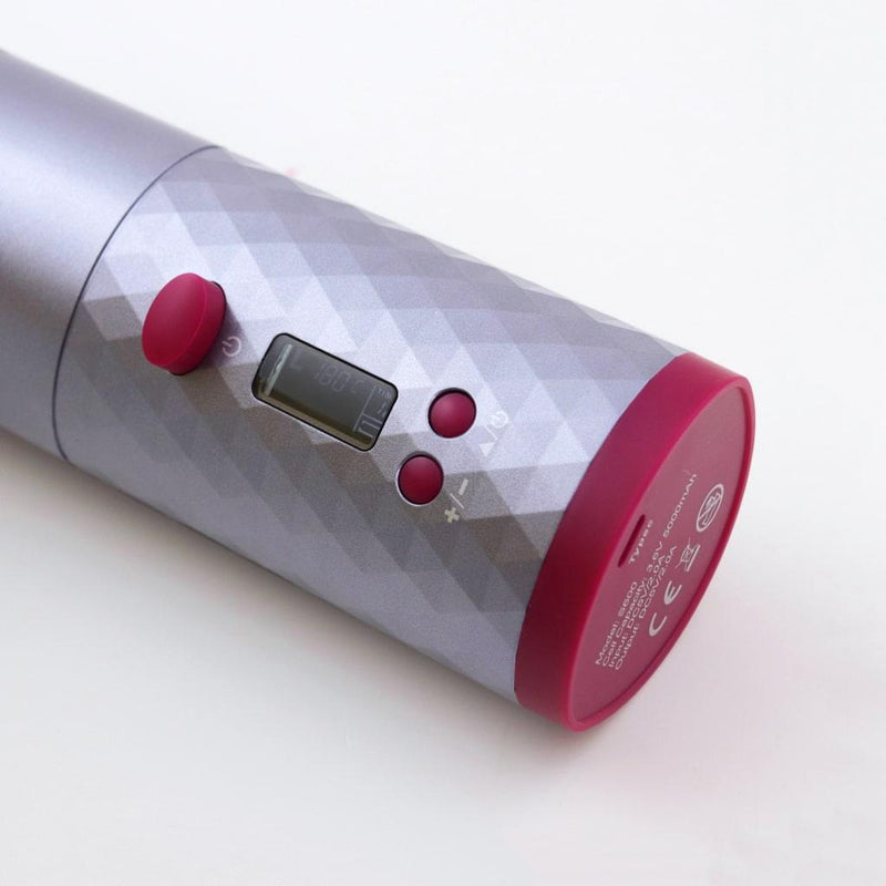 cordless auto ceramic hair curler, view 4 - MRSLM