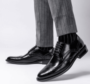 Men's British leather dress shoes - MRSLM