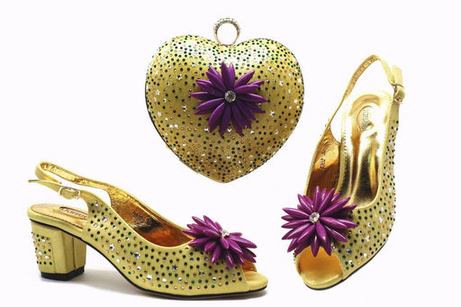 large size short heel fish mouth sandals with bag, view 5 - MRSLM