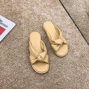 Women's low-heel slippers, view 4 - MRSLM