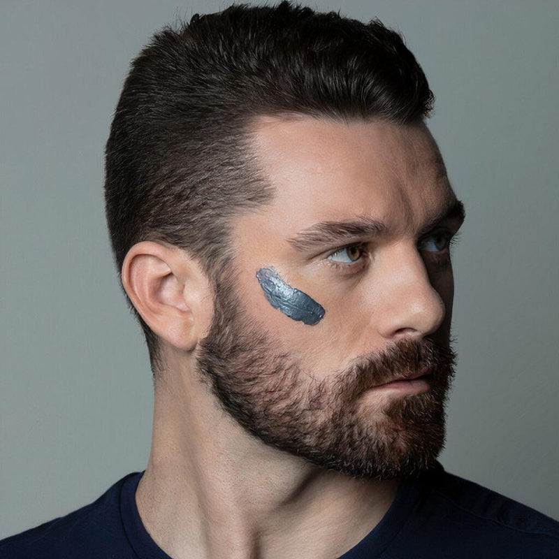 men's charcoal face cleanser, view 3 - MRSLM