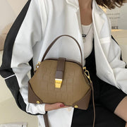 Fashion Simple Leather All-match Messenger Bag - MRSLM