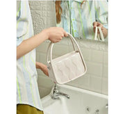 fashion retro embossed messenger bag - MRSLM