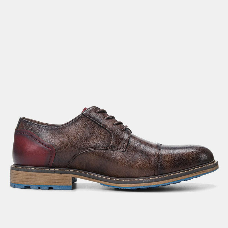 summer retro large size pu leather shoes, view 4 - MRSLM