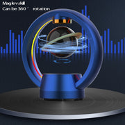 magnetic levitation Bluetooth speaker, view 2 - MRSLM