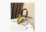 holographic laser shoulder handbag, view 6 - MRSLM