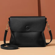 british style cowhide shoulder bag, view 7 - MRSLM