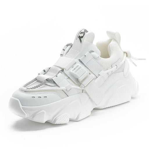 thick-soled breathable sneakers, view 4 - MRSLM