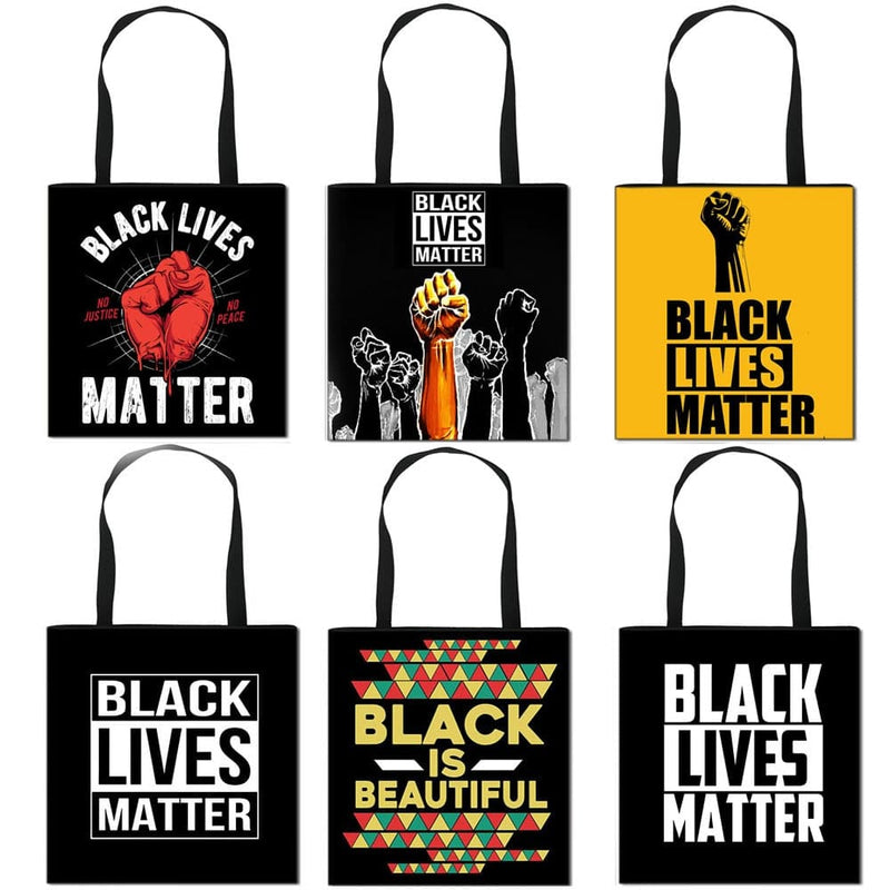printed canvas shoulder bag - MRSLM