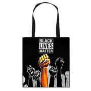 printed canvas shoulder bag, view 2 - MRSLM