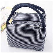 striped lunch bag, view 3 - MRSLM