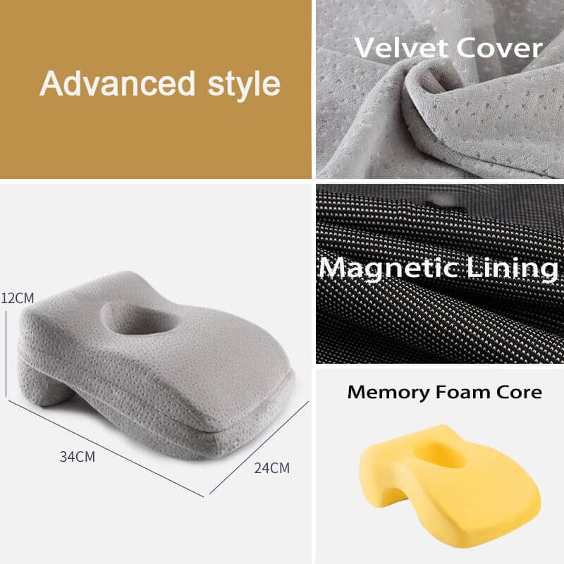 Memory foam nap pillow, view 4 - MRSLM