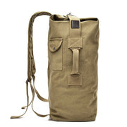 men's canvas travel backpack, view 18 - MRSLM