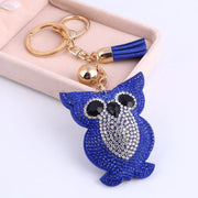 heart shaped crystal keychain, view 4 - MRSLM