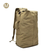 men's canvas travel backpack, view 6 - MRSLM