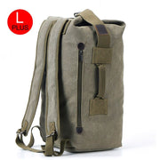 men's canvas travel backpack, view 7 - MRSLM