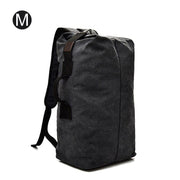 men's canvas travel backpack, view 8 - MRSLM