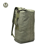 men's canvas travel backpack, view 10 - MRSLM